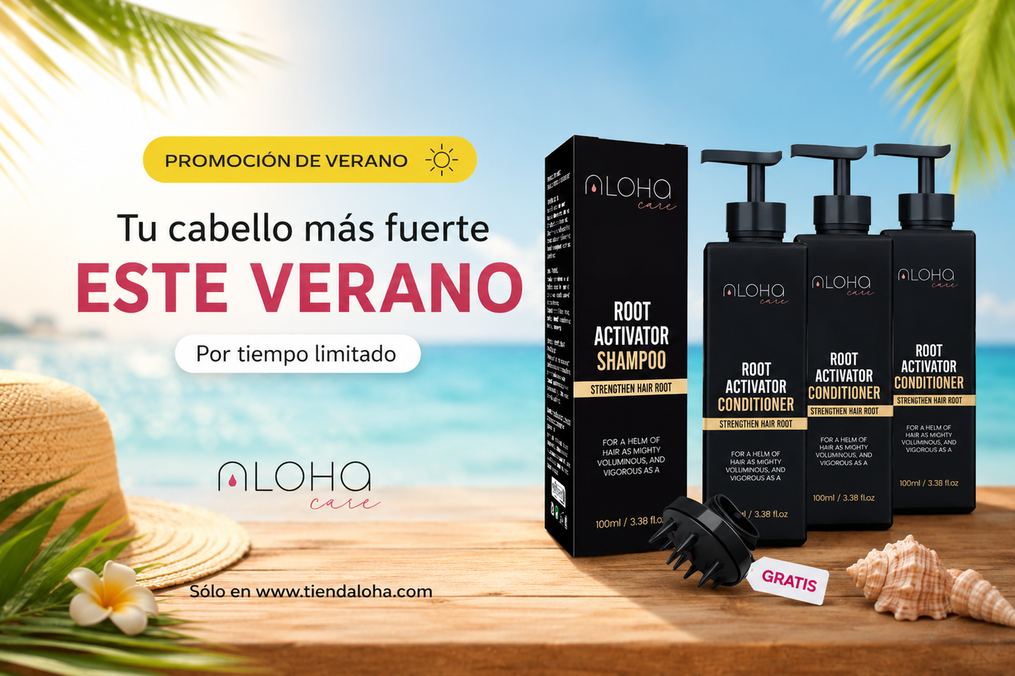 Shampoo - Aloha Care Crecimiento Capilar