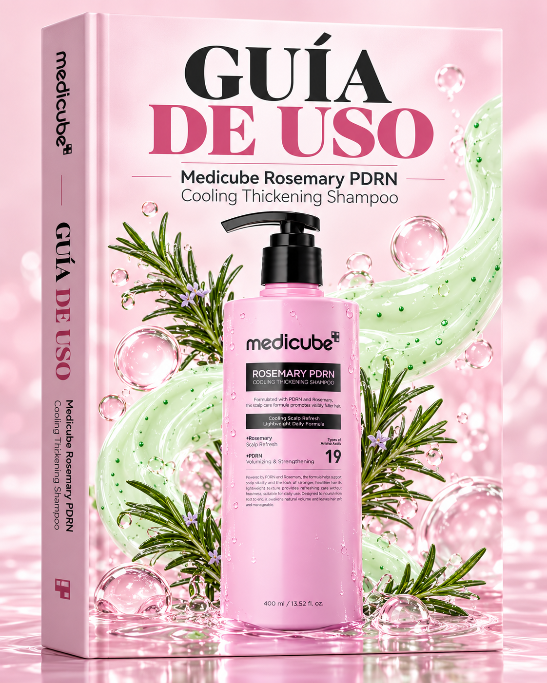 Guía de uso - Medicube Champú PDRN