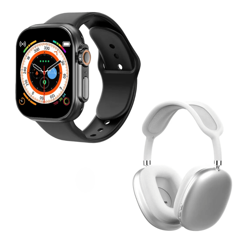 Smartwatch + Auriculares Pro Gratis